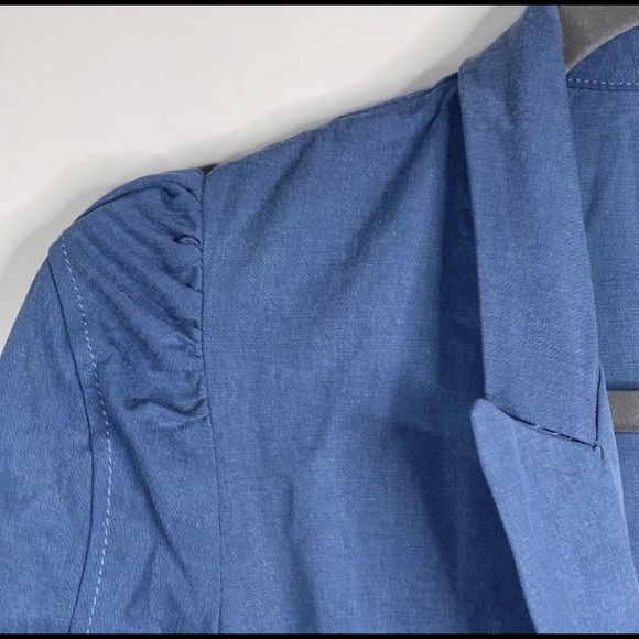 Zara Blue Jumpsuit - Picture 7 of 8